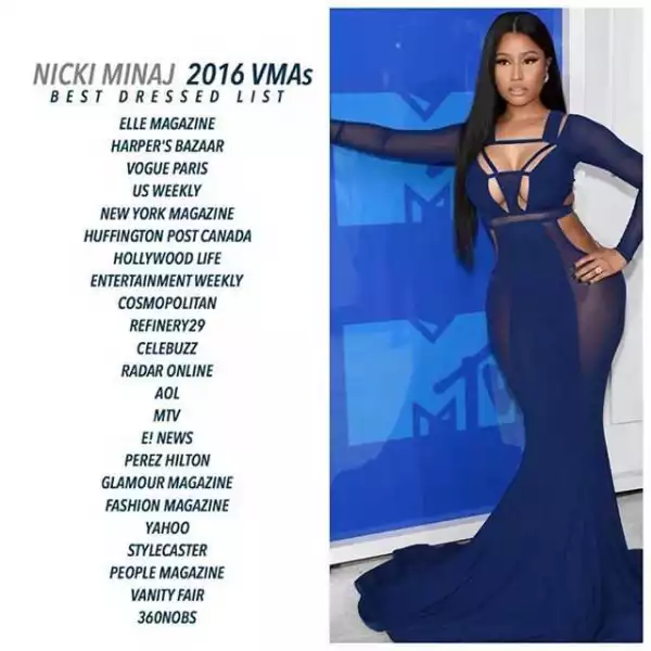 Photos: Nicki Minaj Acknowledges Nigerian Blogger 